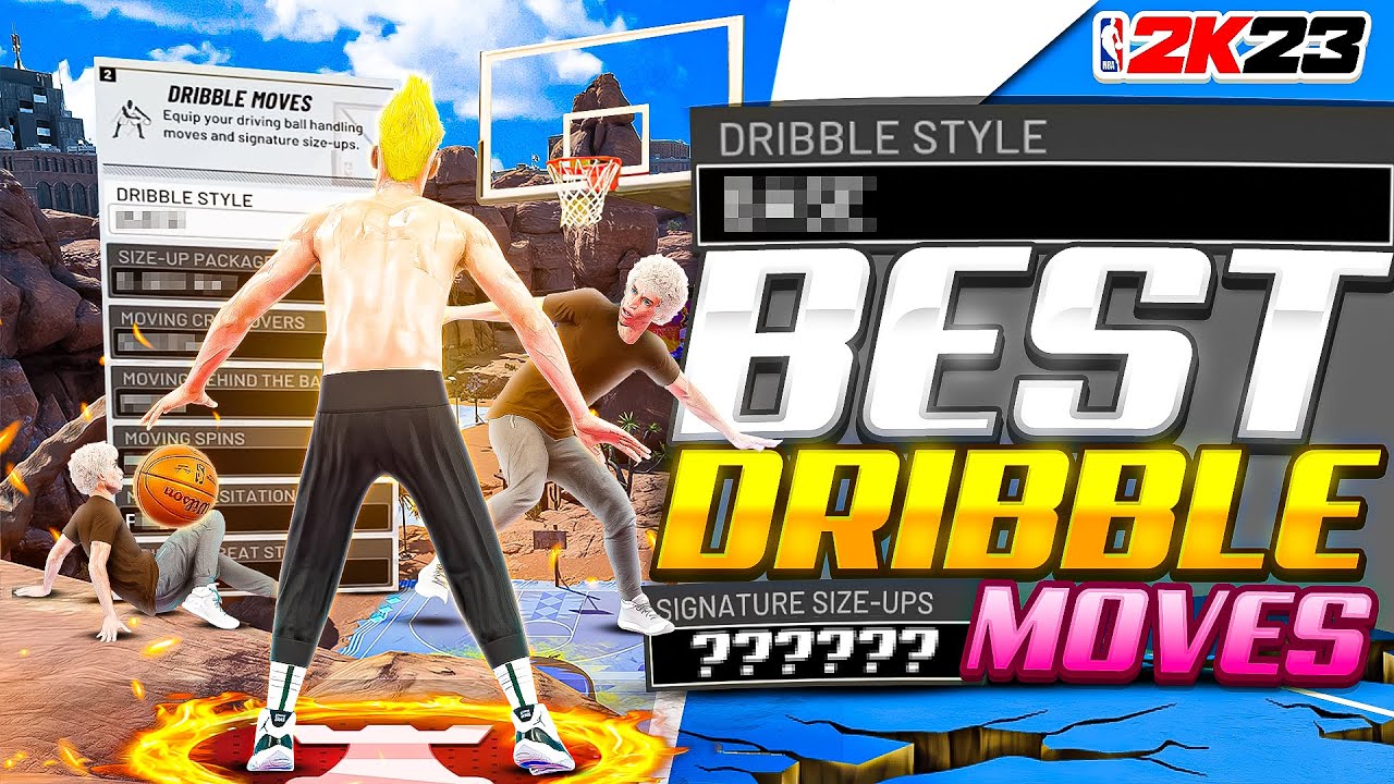 BEST DRIBBLE MOVES FOR ALL BUILDS IN NBA 2K23 - DRIBBLE TUTORIAL w/ FASTEST DRIBBLE MOVES & COMBOS!