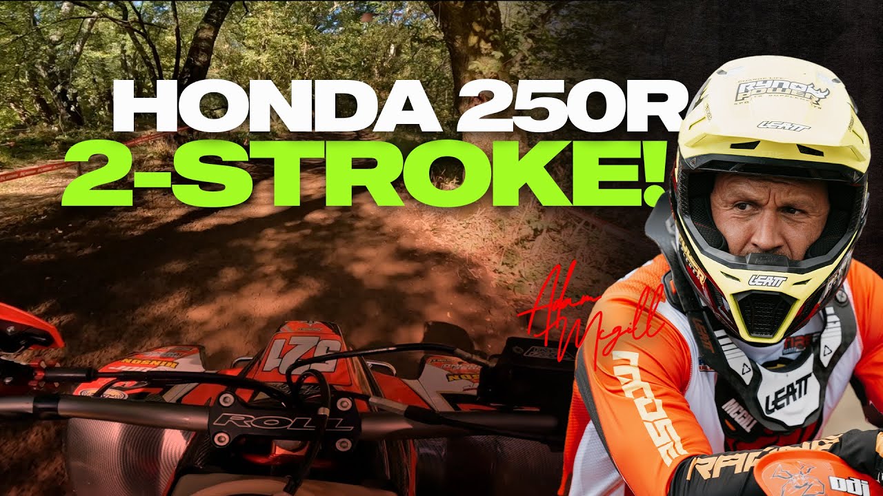 HONDA 250R 2-Stroke GOPRO! - Adam McGill