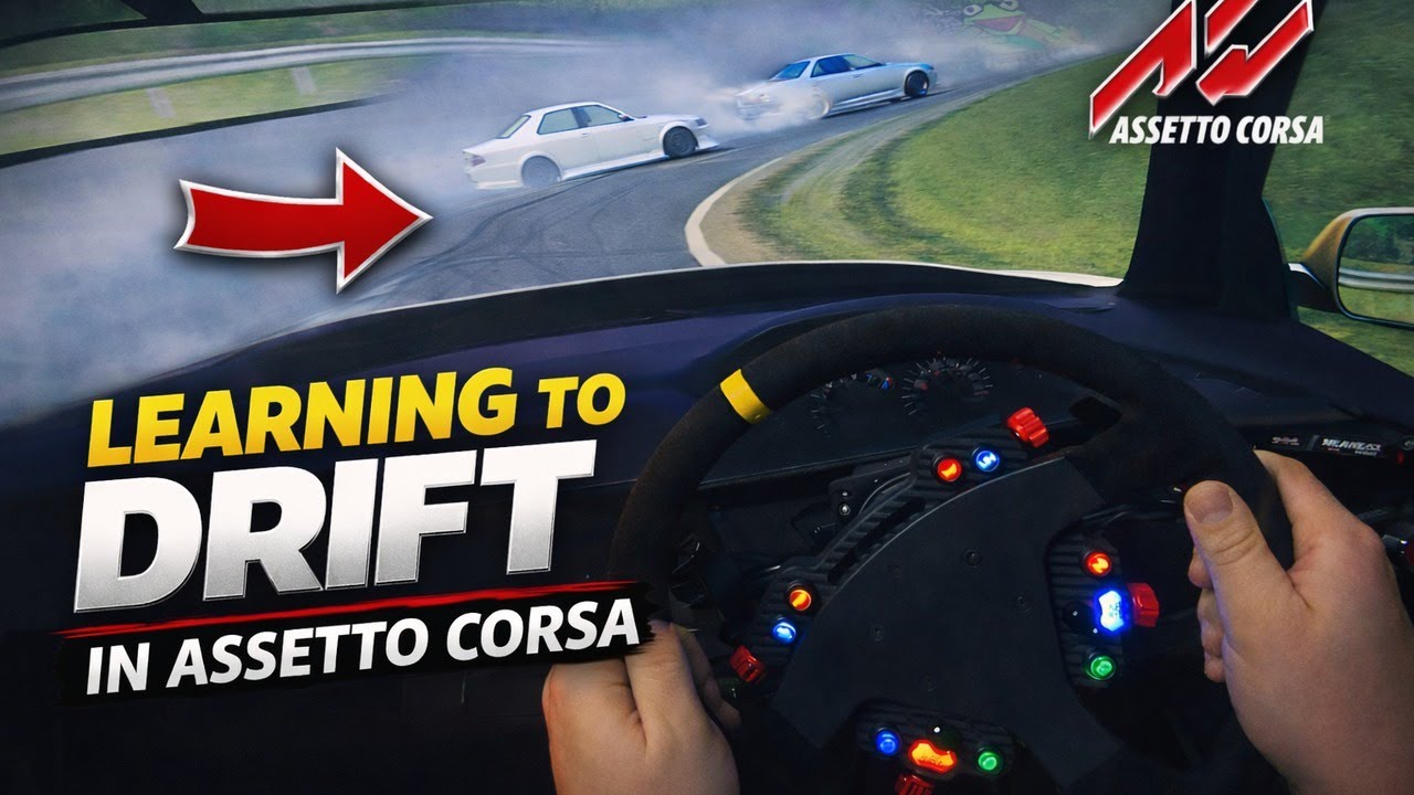 Learning to DRIFT [Triple Screen] Onboard - Simagic Alpha mini