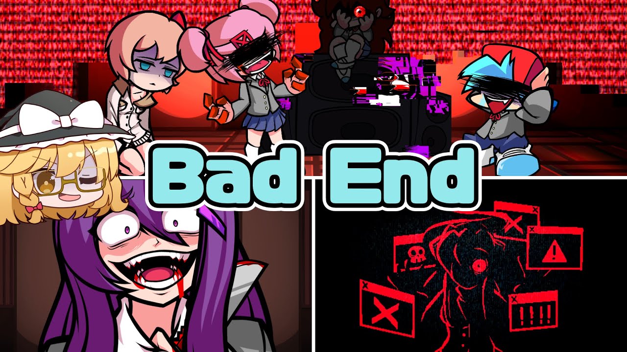 【FNF】バッドエンドしか味わえないドキドキ文芸部MOD？ハッピーエンドにしてやんよ【ゆっくり実況】【日本語翻訳】