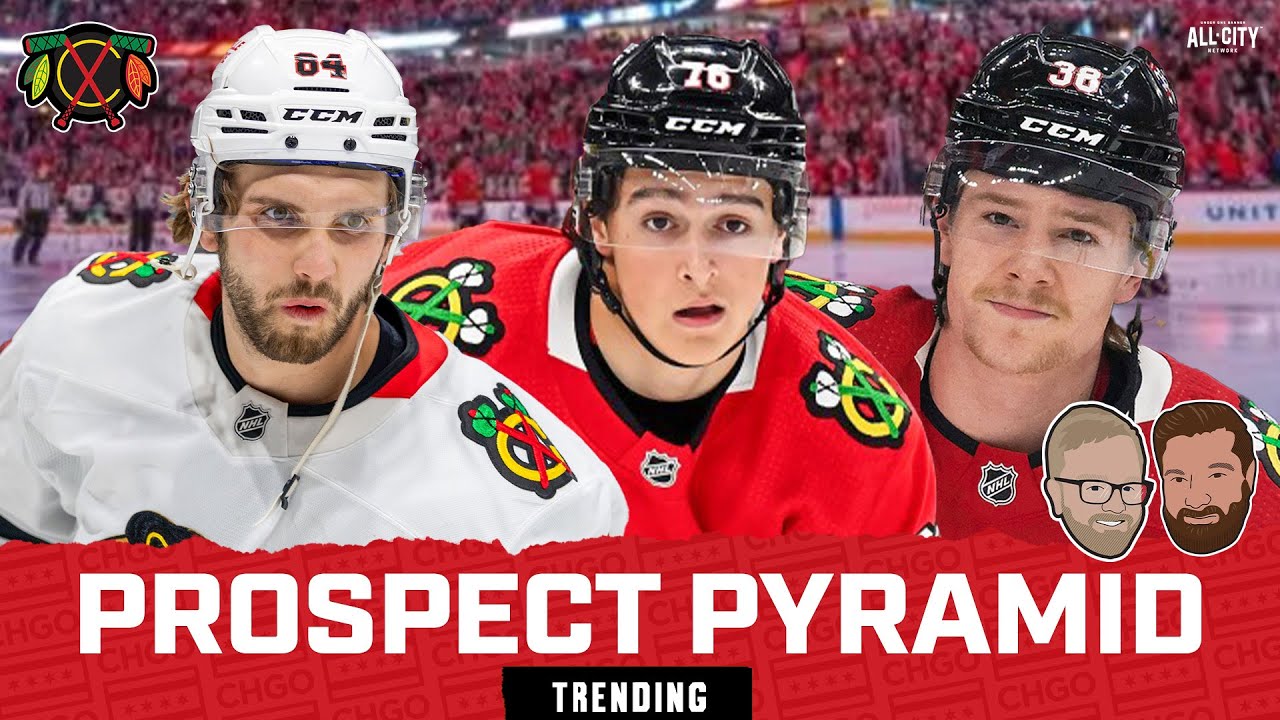 Who’s RISING in the 2025 Chicago Blackhawks Prospect Pyramid?