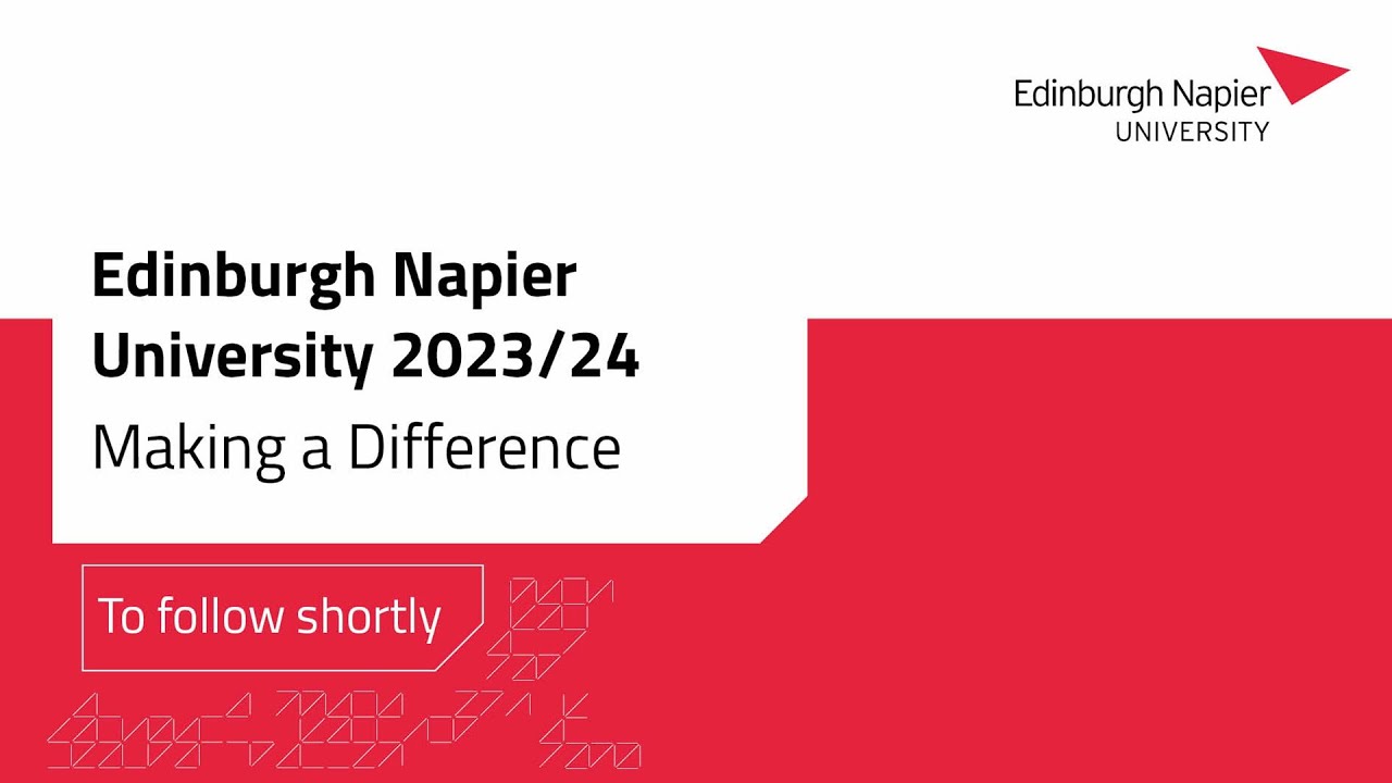 2024: A Year of Difference Making | Edinburgh Napier University