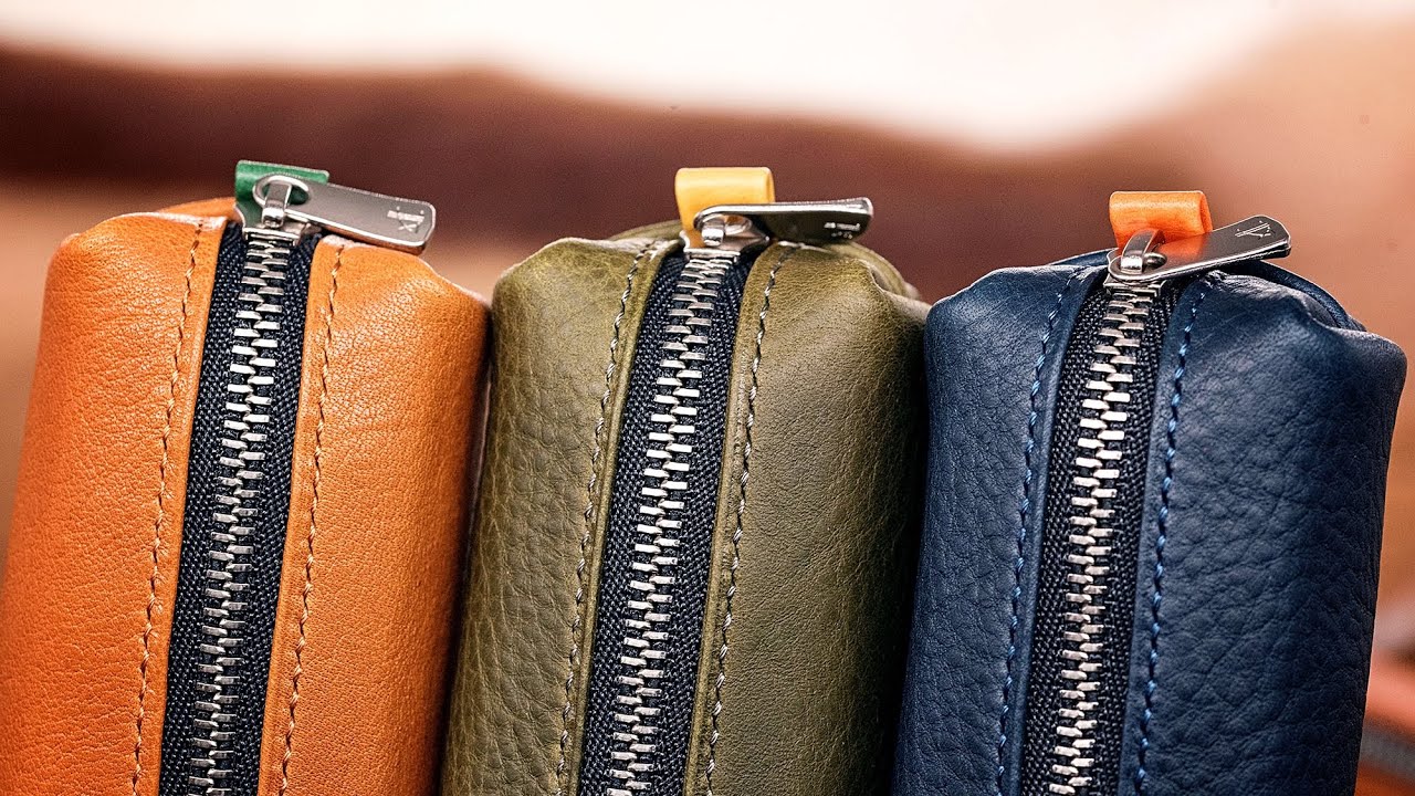 How to Make a Pen Pouch | Libertaz Leathers