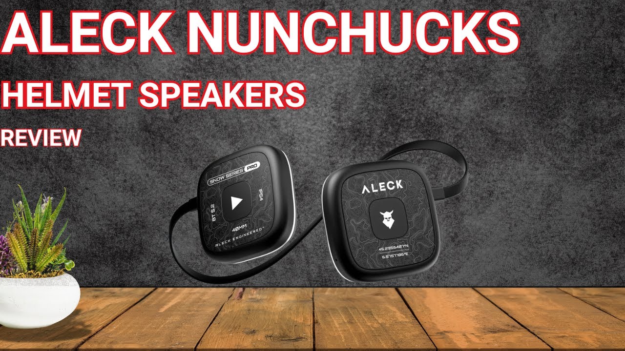 Aleck Nunchucks Helmet Speakers Review: The Ultimate Ski & Snowboard Audio?