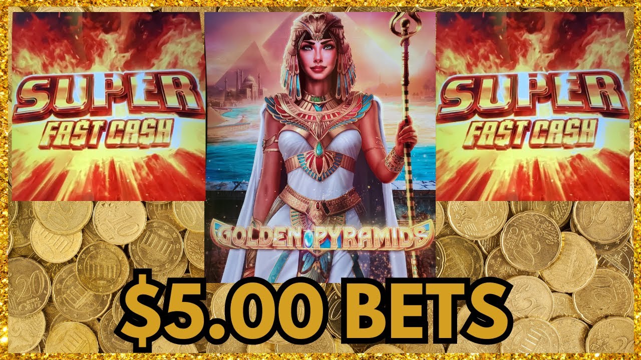 🔥 4 Bonuses on $5 Bets! Ultimate Fast Cash Golden Pyramid Goes WILD!