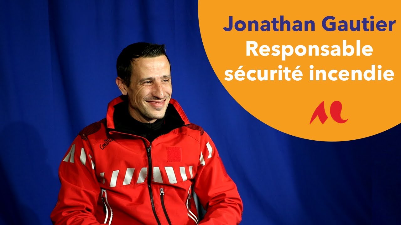 Jonathan Gautier, responsable sécurité incendie