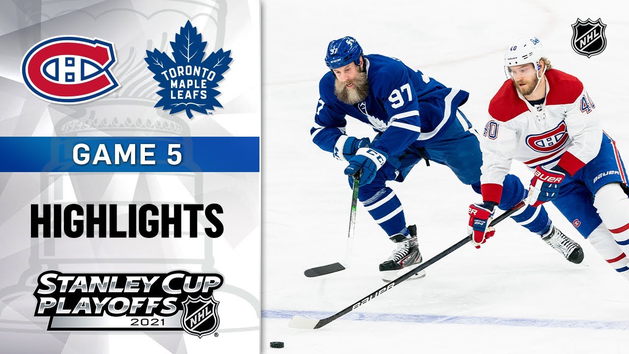 First Round, Gm 5: Canadiens @ Maple Leafs 5/27/21 | NHL Highlights
