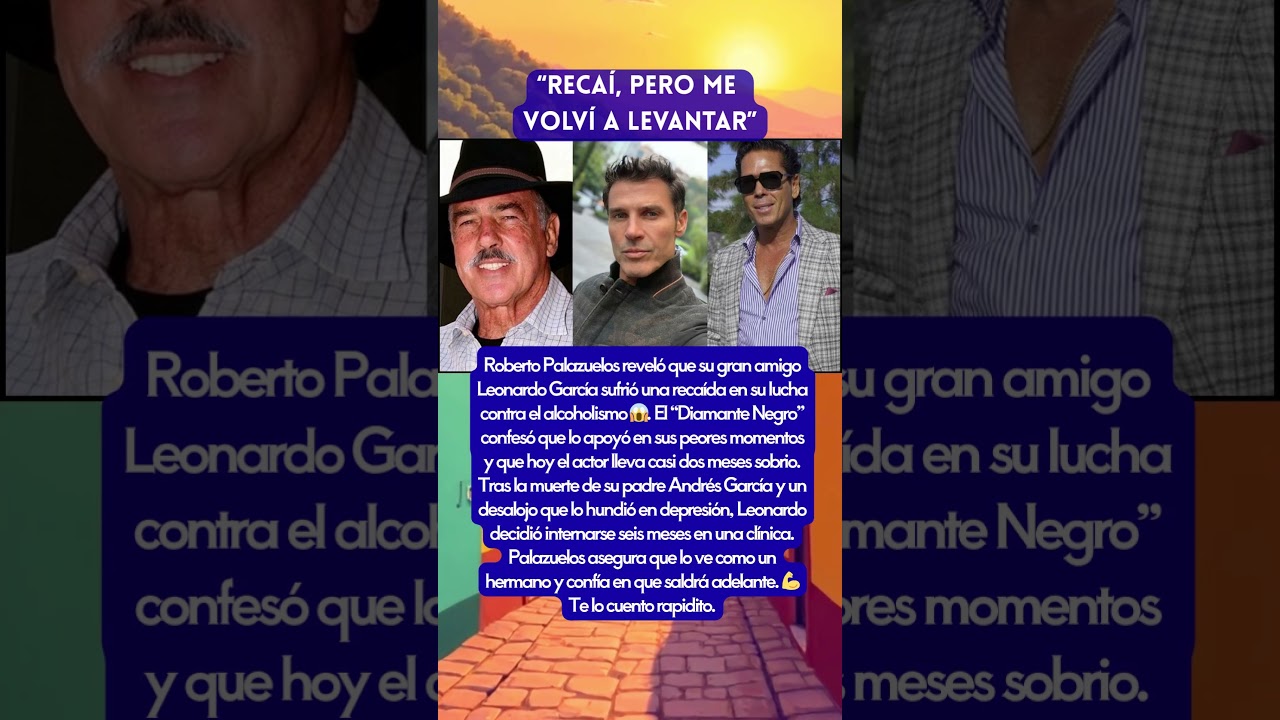 &ldquo;RECA&Iacute;, PERO SIGO DE PIE&rdquo;: LEONARDO GARC&Iacute;A Y EL APOYO DE PALAZUELOS