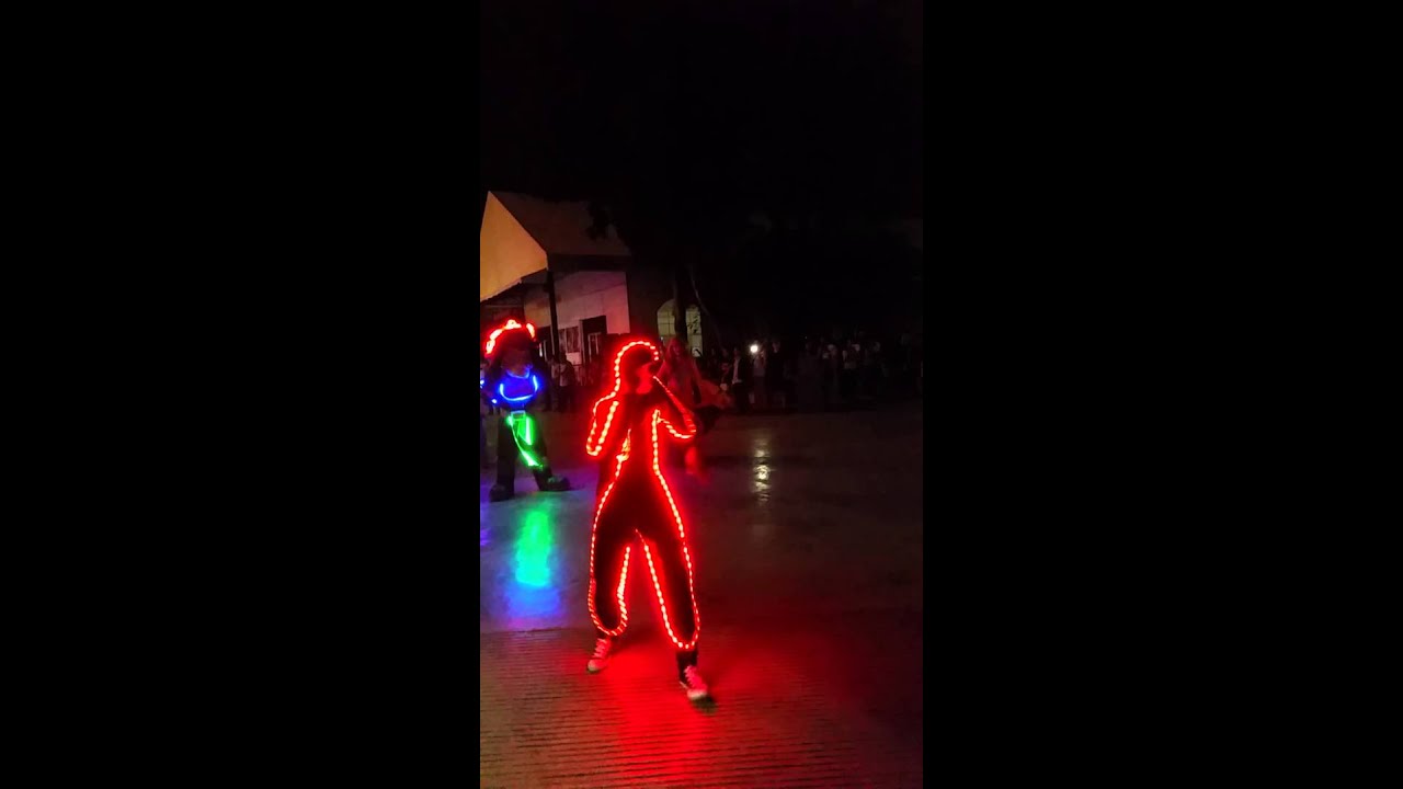 Enchanted kingdom parade and fireworks display