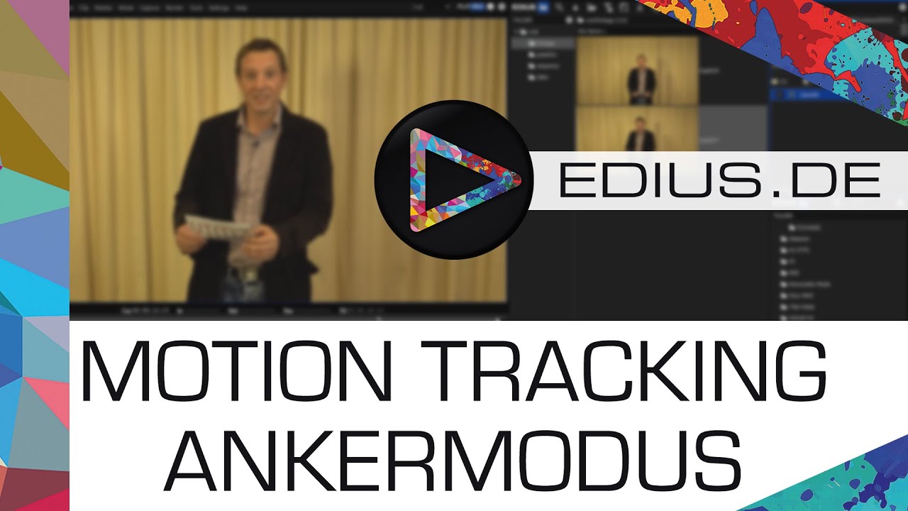 EDIUS.DE Podcast - Motiontracker mit Ankermodus