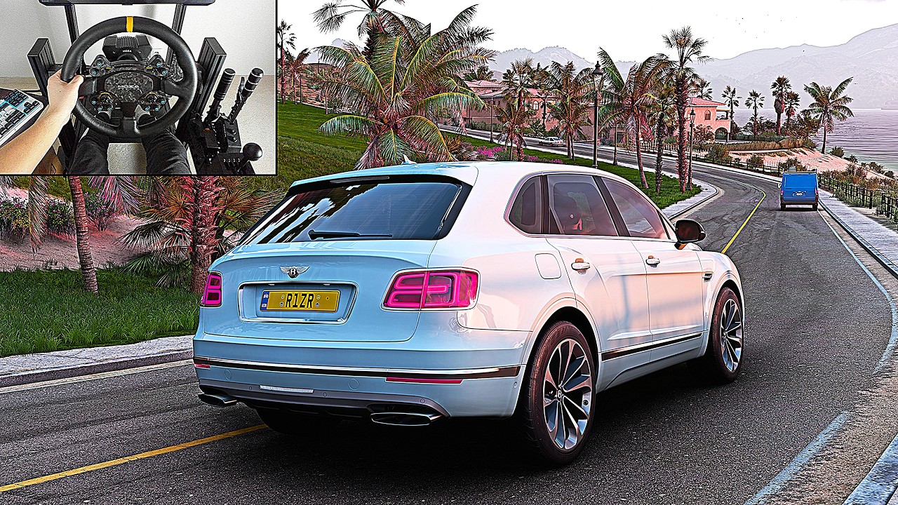 Bentley Bentayga - Forza Horizon 5 | Steering Wheel Gameplay