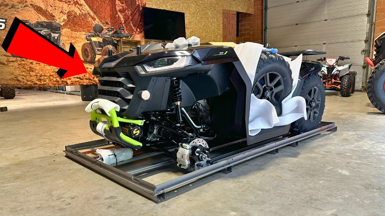 Segway AT5 2026 Quad – Unboxing + Test Ride (40 Horsepower!)