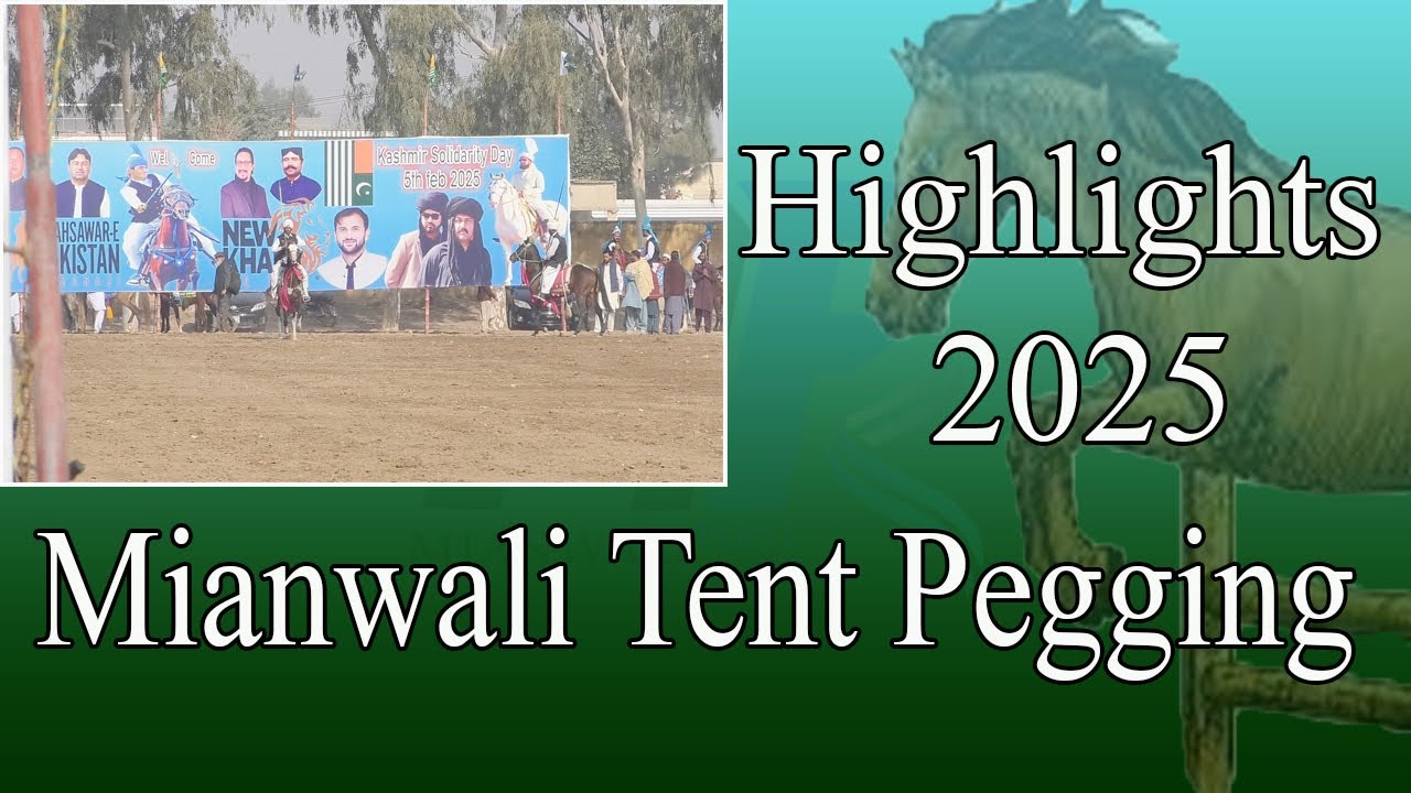 Mianwali Tent Pegging Highlights 2025-Mianwali First