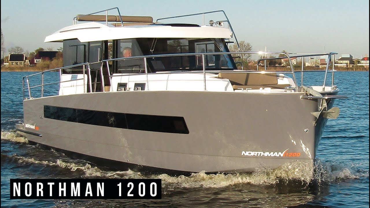 NORTHMAN 1200 WALKAROUND: interior and exterior mood video by Natural Yachts the Netherlands