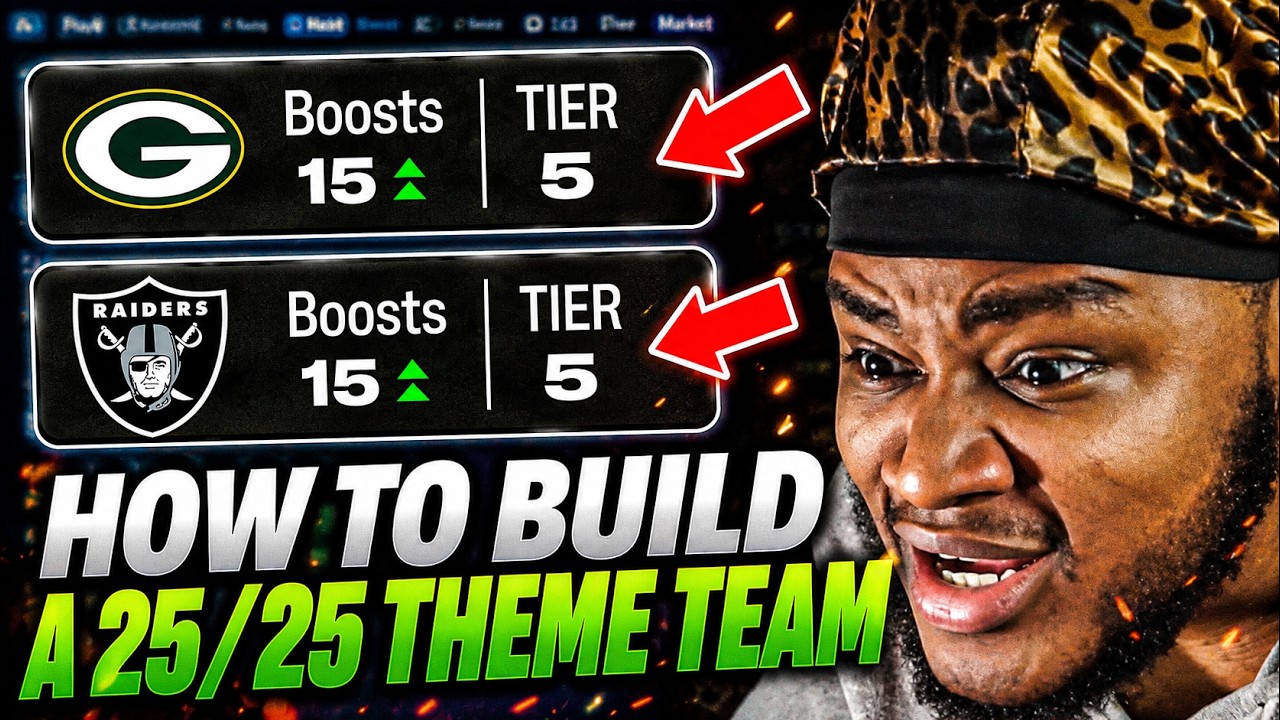 Как собрать тематическую команду 25/25 в Madden 27 Ultimate Team!