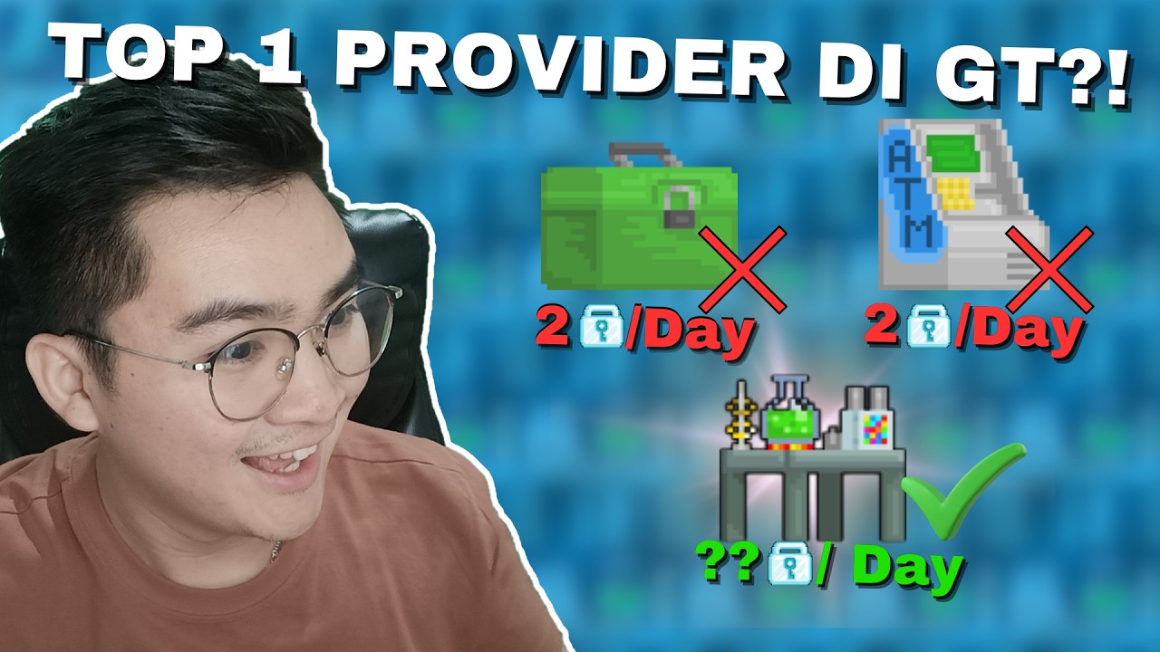 Science Station Top 1 Provider di Growtopia?! | Growtopia Profit 2026