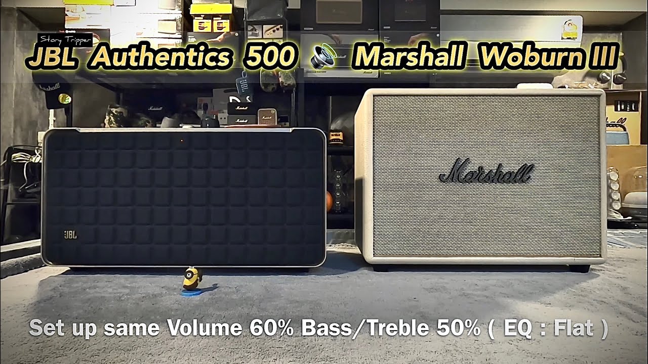 JBL Authentics 500 против Marshall Woburn 3