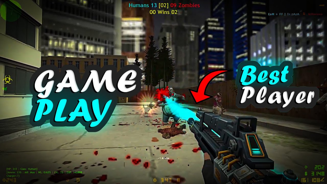 sisa zombie cso mod #3 game play