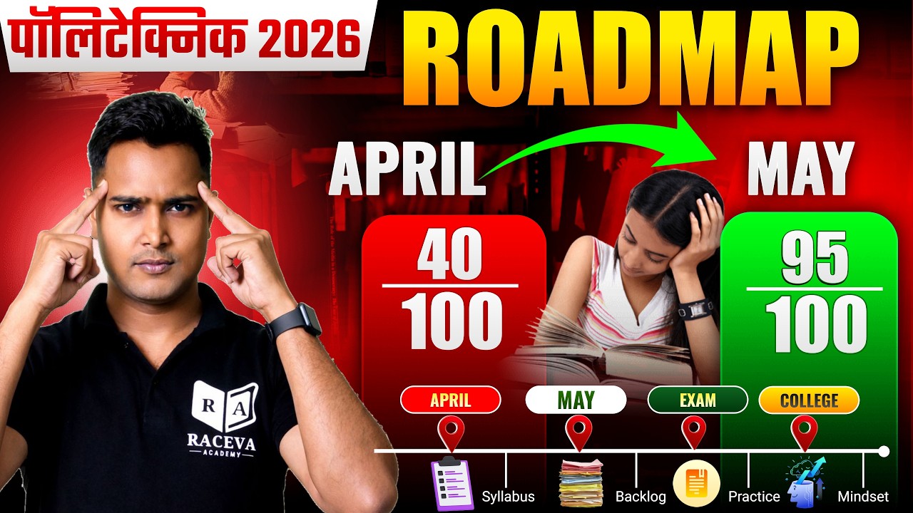 Polytechnic 2026 Roadmap 🔥 April to May Strategy | Study Plan | Last 2 Months Preparation | #raceva