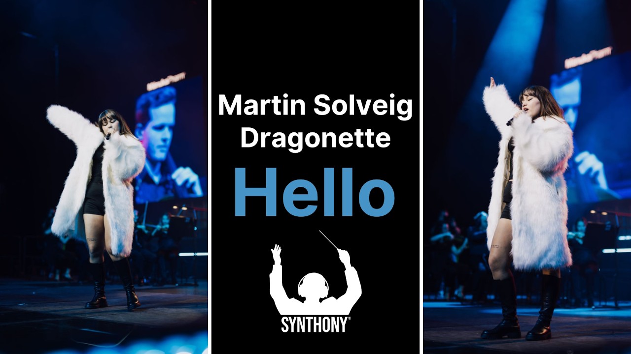 SYNTHONY - Martin Solveig & Dragonette 'Hello' (Live at Spark Arena 2024) | ProShot 4K