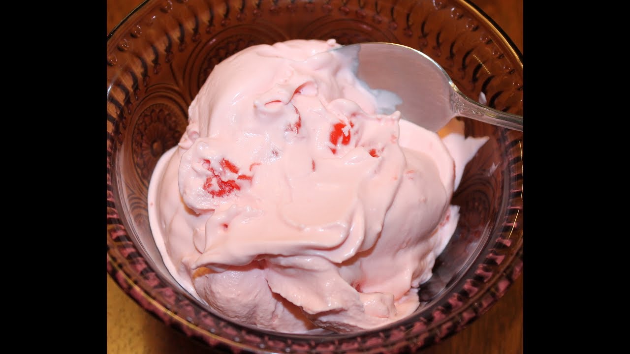 Homemade Maraschino Cherry Ice Cream Recipe