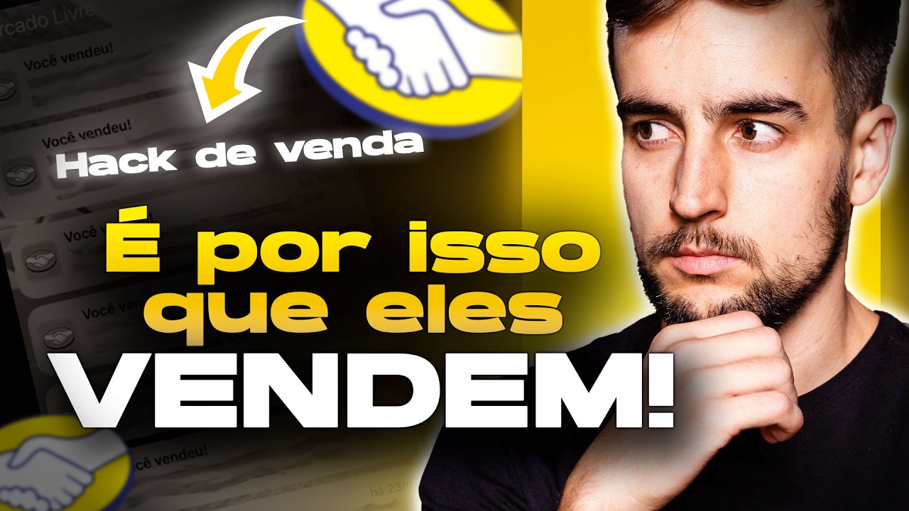 Quais os itens MAIS VENDIDOS no Mercado Livre esse mês! [ESTUDO DE MERCADO]