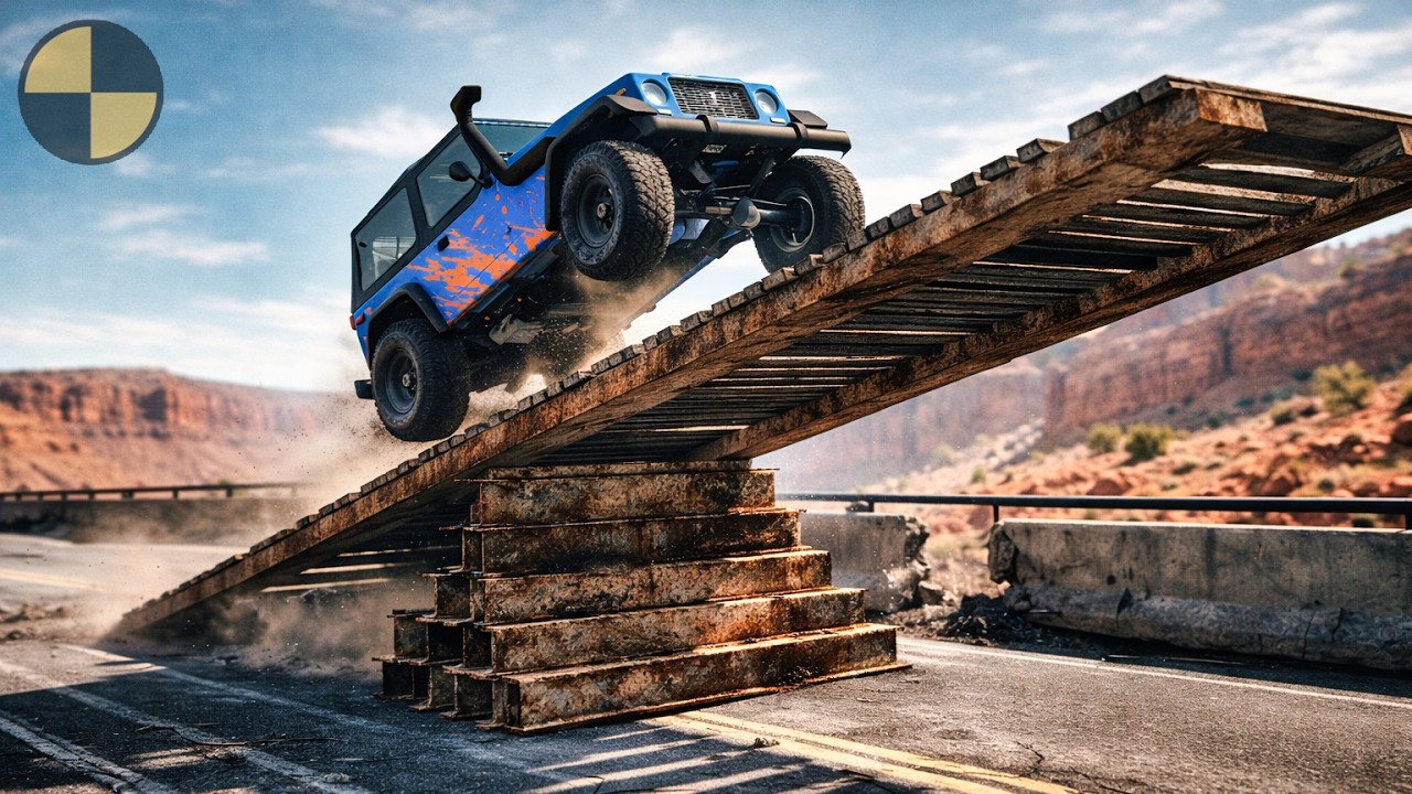 Cars vs Broken Bridge #2 😱 BeamNG.Drive