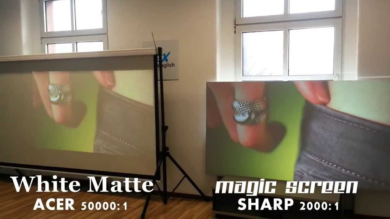 MagicScreen vs White Matte