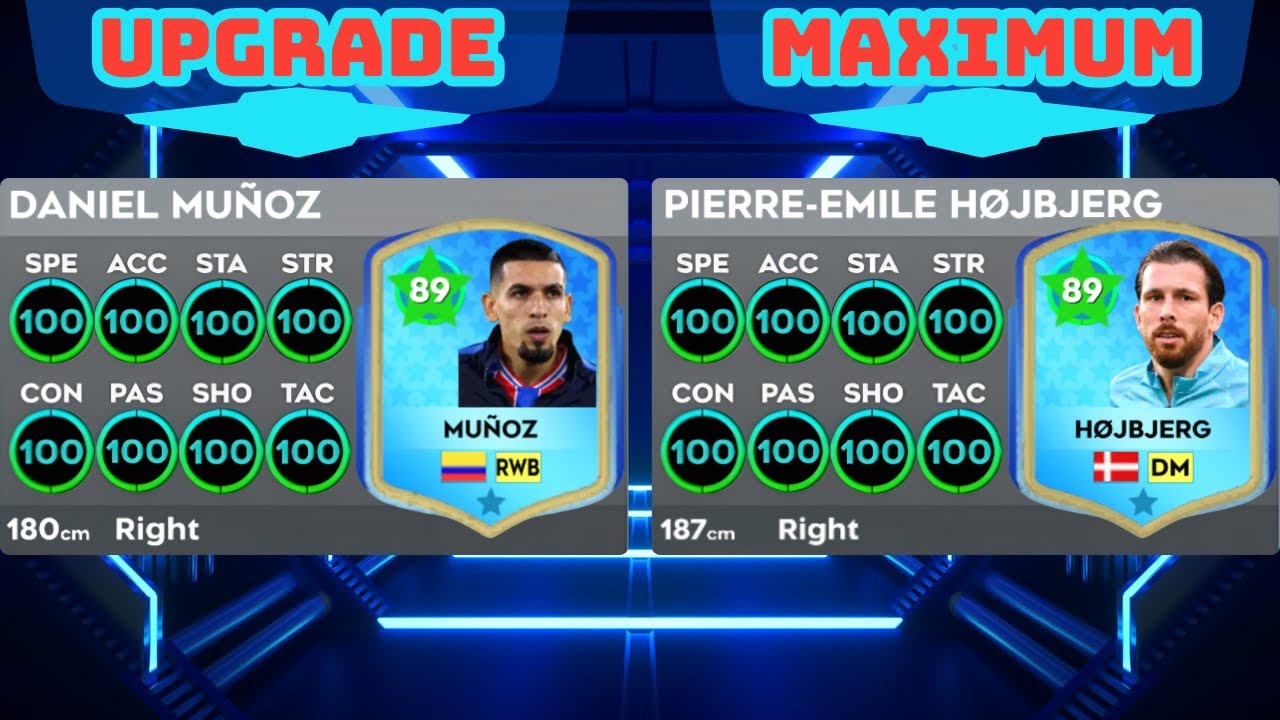 DLS 26 | UPGRADE ✅ Daniel Mu&ntilde;oz 79 & Pierre-Emile H&oslash;jbjerg 79 ( NEW ) . Dream League Soccer 2026