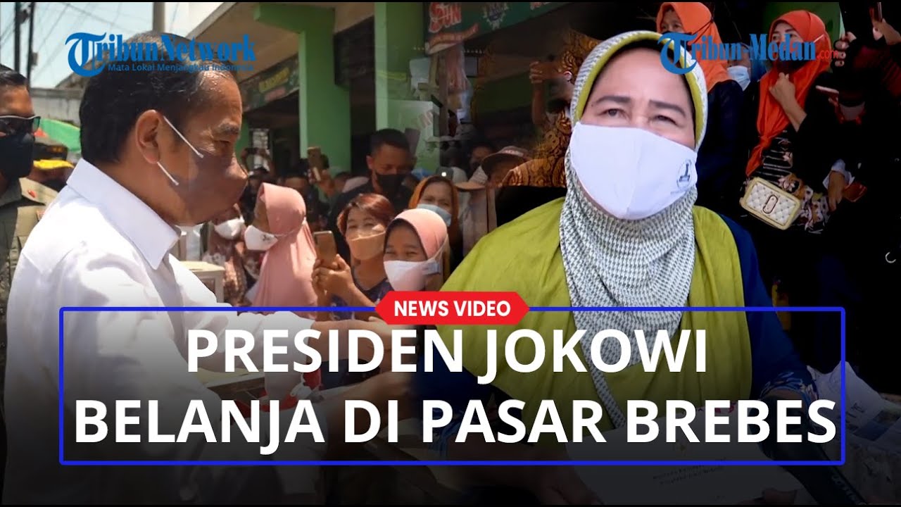 Pedagang Pasar Tanjung dan Pasar Bulukumba, Brebes dapat Bantuan Presiden