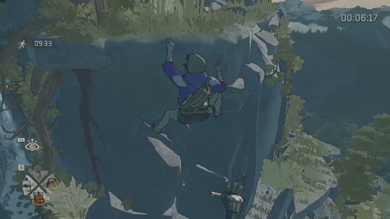 Cairn Frog Lick free solo speedrun in 00:22:53