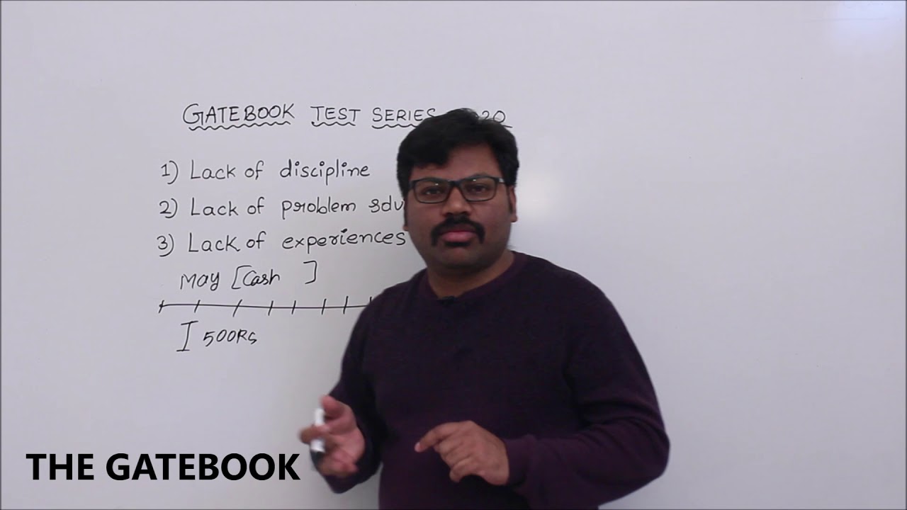 GATEBOOK Testseries 2020