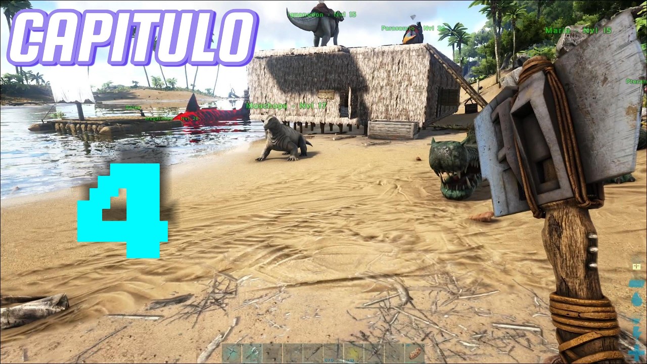 Ark Survival Evolved- Capitulo 4-Preparandome para el Viaje
