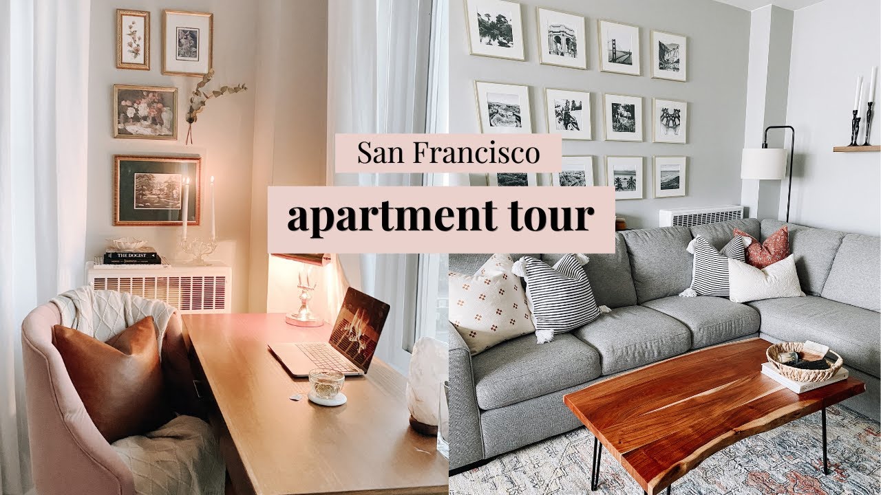 APARTMENT TOUR l 700 sq ft San Francisco Apartment