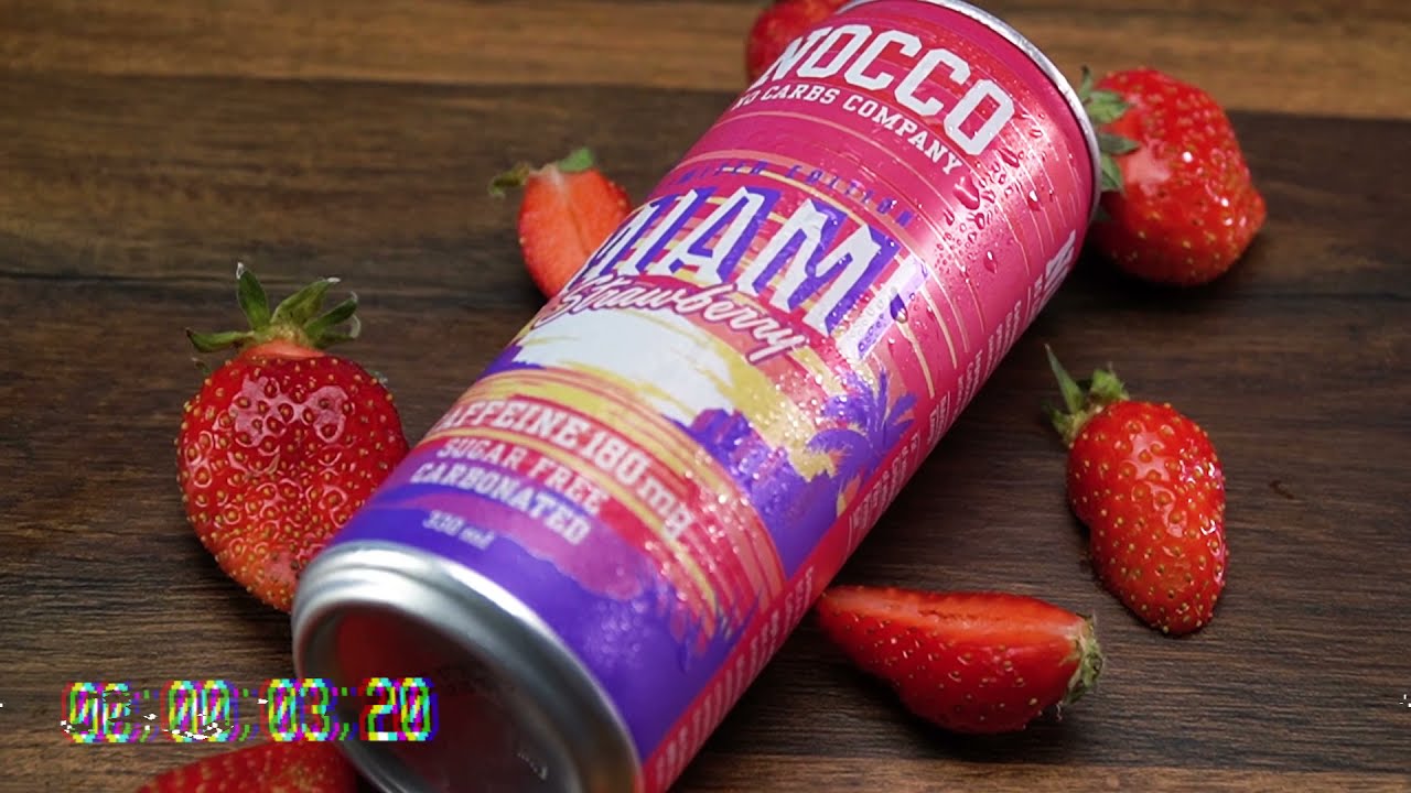Miami 80s Synthwave | NOCCO Energy Drink | Product Video