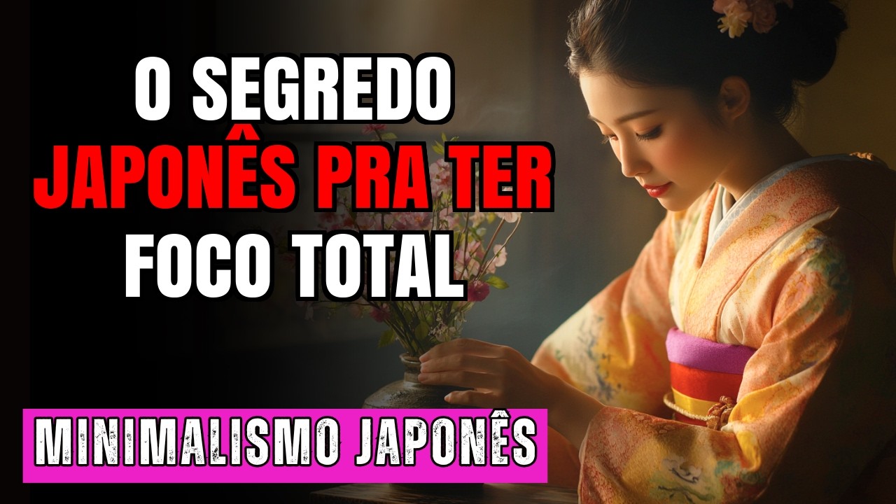 7 Ferramentas Essenciais Que Acabaram Com a PROCRASINAÇÃO (MINIMALISMO JAPONÊS)