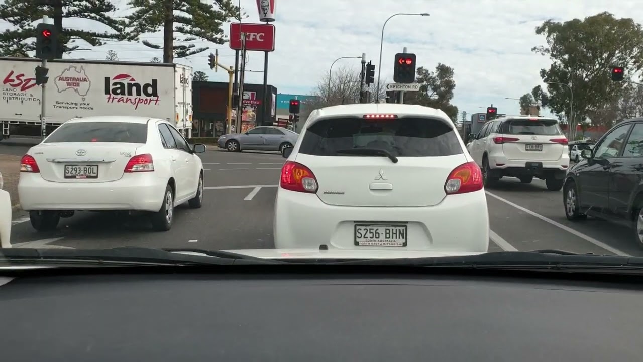 Driving around Adelaide, South Australia