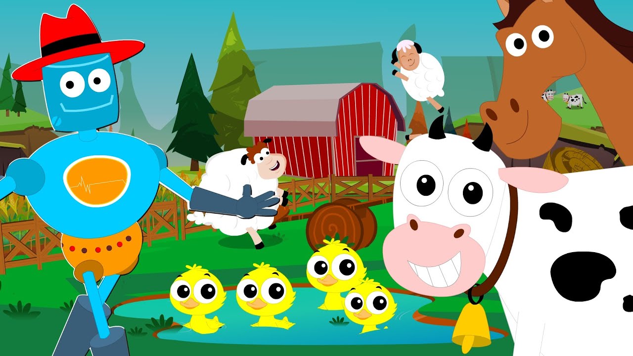 old macdonald had a farm | animal sounds song | nursery rhymes | baby songs | kids tv