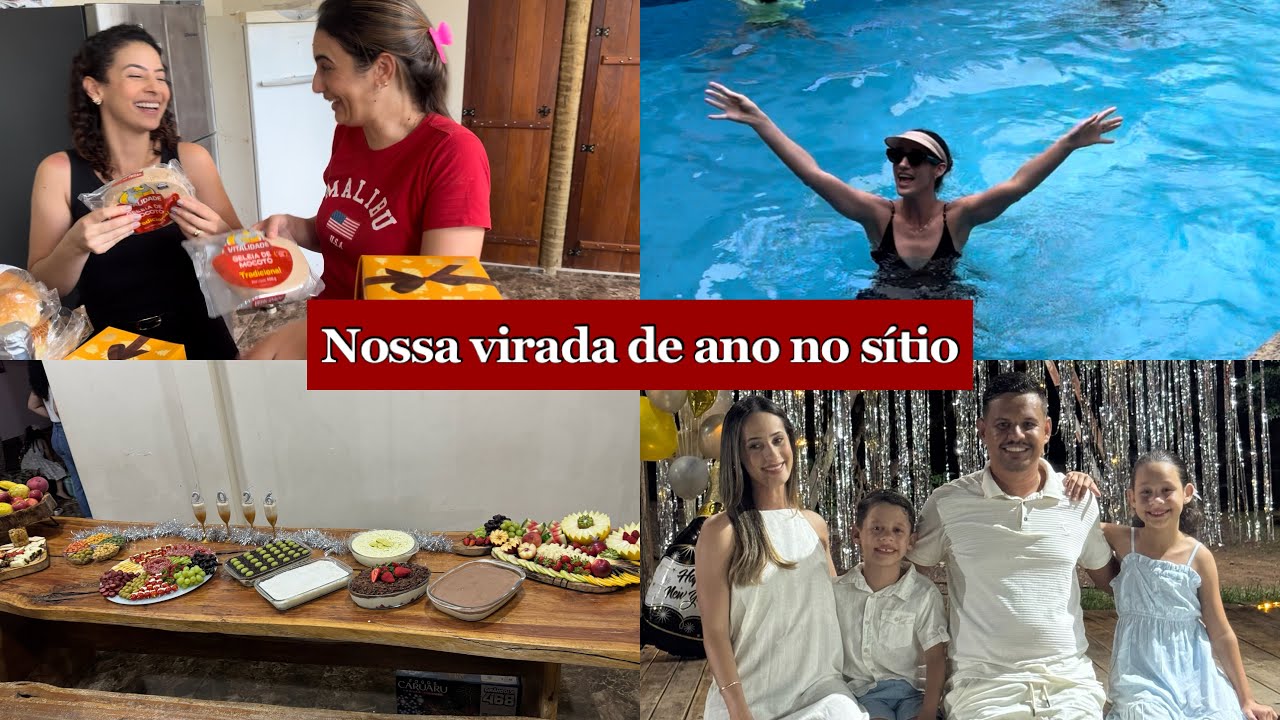 VLOG: nosso réveillon 2026 no sítio em família | Léia Veloso 