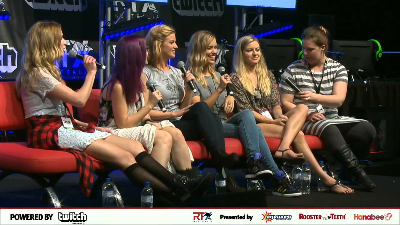 Rooster Teeth RTX Australia 2016 Ladies of RT