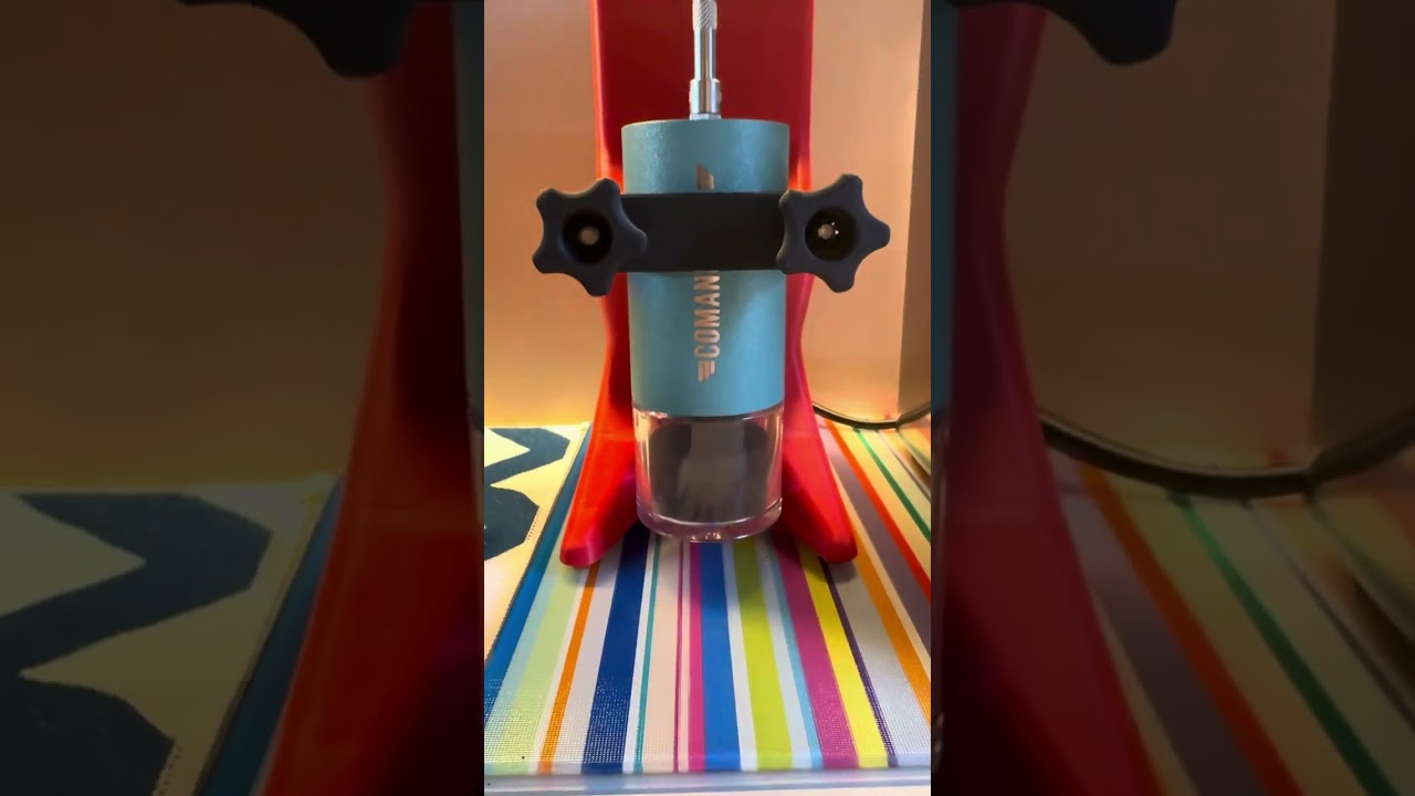 Comandante C40 MK4 with DIY motorized stand