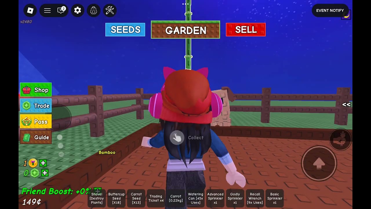 Roblox [grow a garden story sad ]