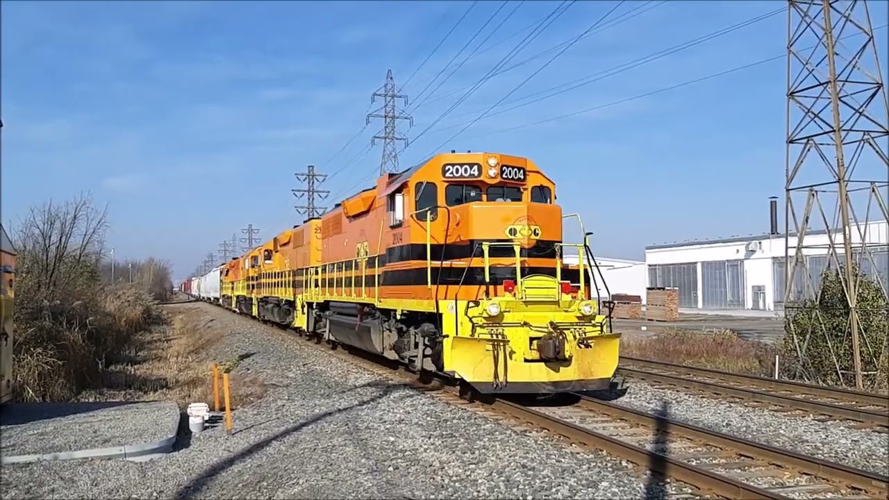 le samedi le 14 novembre 2020 Sortie Railfan dans la ville de Laval