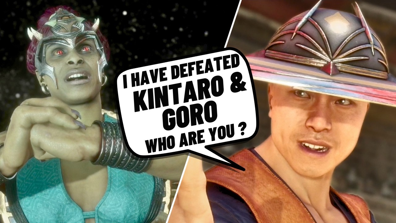 I've defeated KINTARO & GORO, Who are you ? | MK11 Sheeva INTROs EarthRealmers |