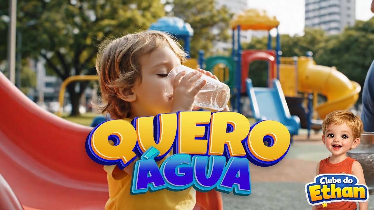 Aprendendo a falar QUERO ÁGUA | Clube do Ethan