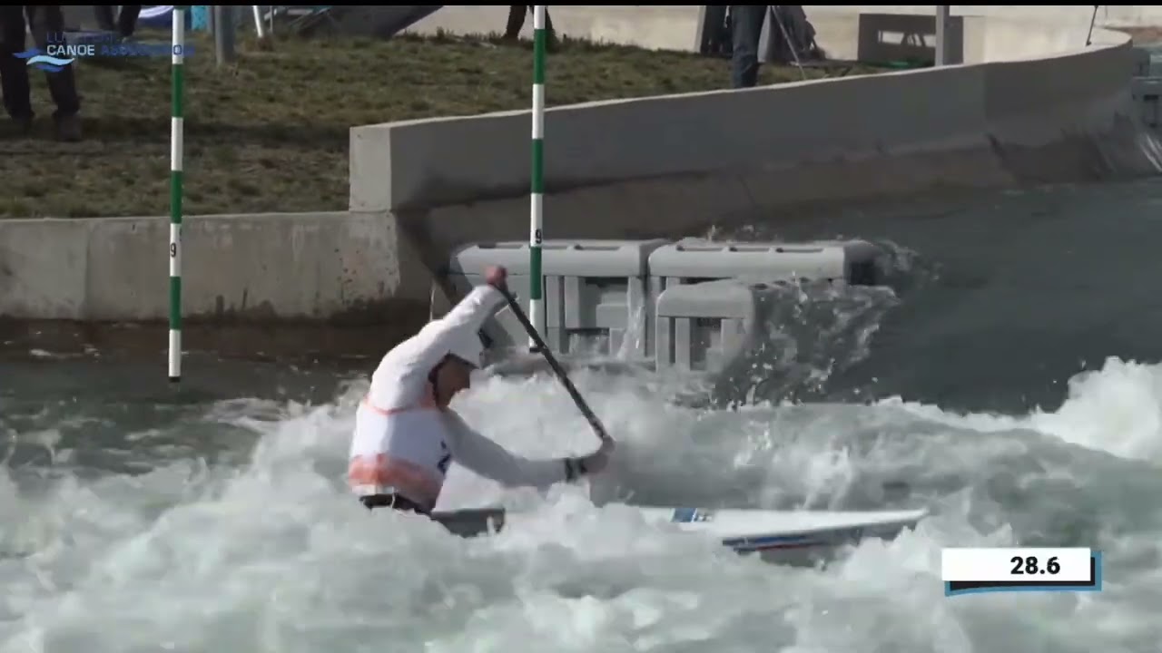 European championships 25, the final two runs from c1m. 