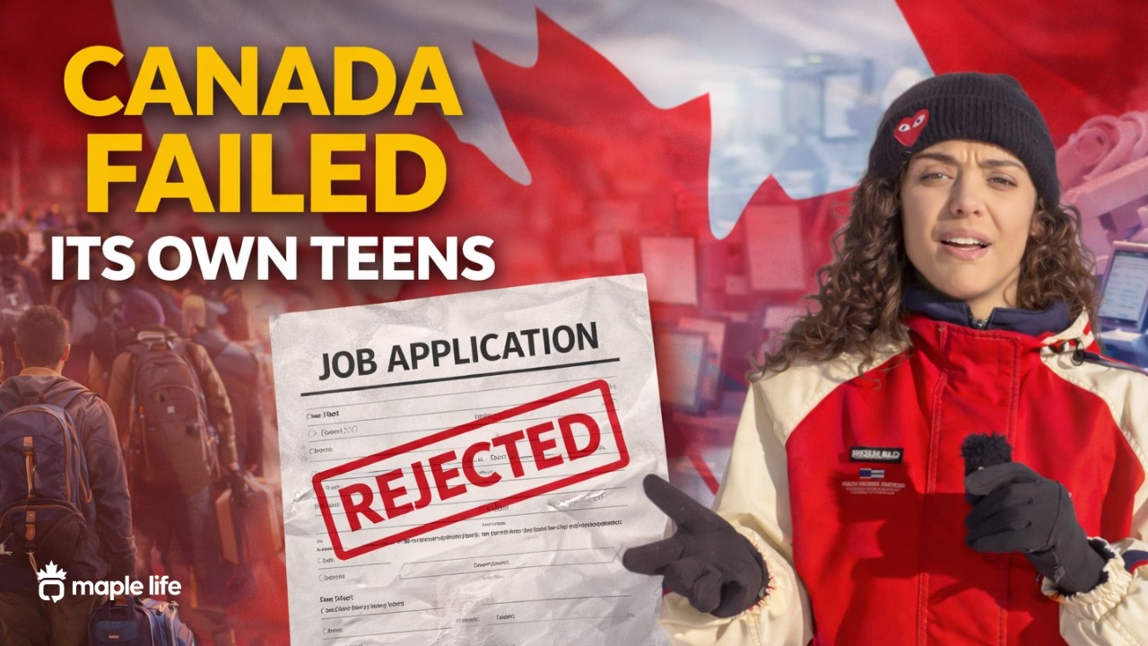 Canadian Teens Are Being Locked Out of the Job Market