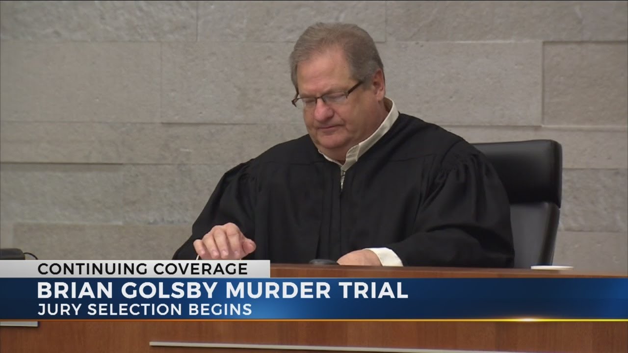 Jury selection begins for Brian Golsby murder trial