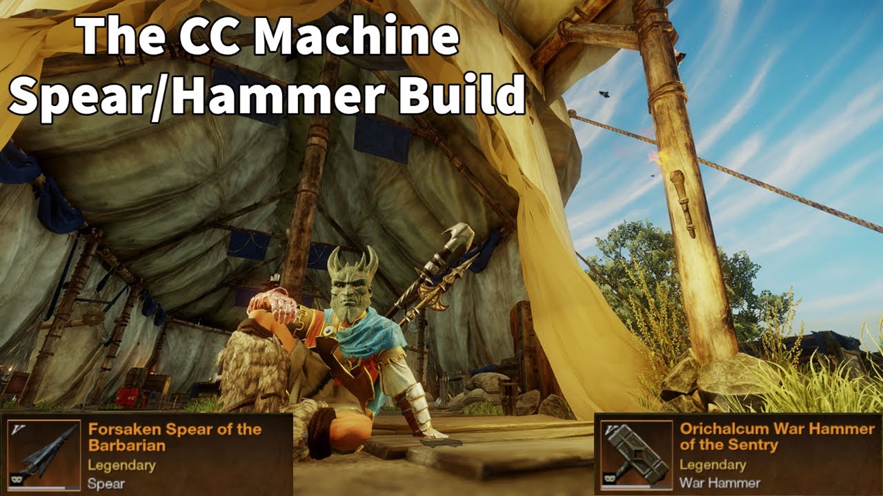 The CC Machine (Spear/Hammer Build) - [Season 1] New World