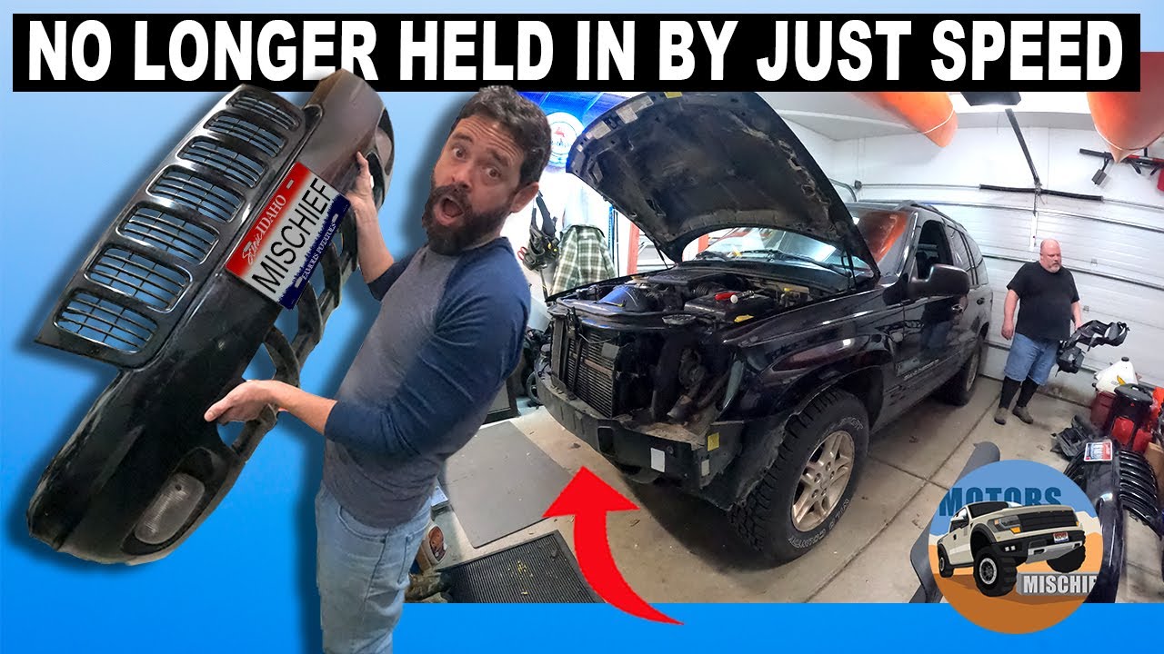 Проект замены панели радиатора Jeep Grand Cherokee WJ, часть 8